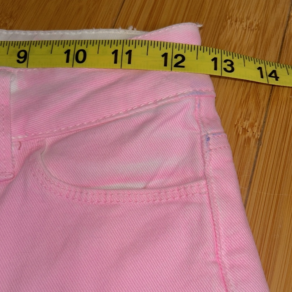 PAIGE 3 Color Hoxton Slim Ankle Denim Jeans, Pink White & Blue women’s 25 - Picture 5 of 13